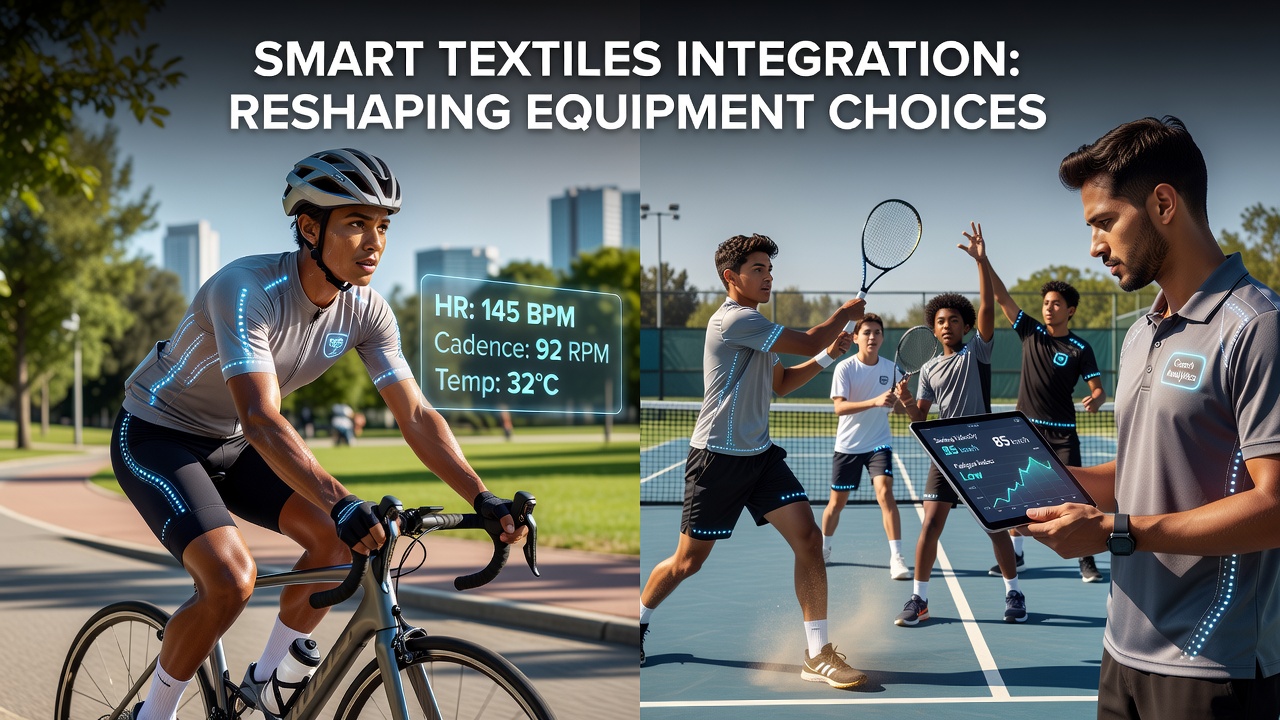 Smart Textiles Anwendung im Jugendtennis und Radsport